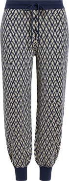 Valentino Garavani Toute la V Jacquard Virgin Wool Joggers