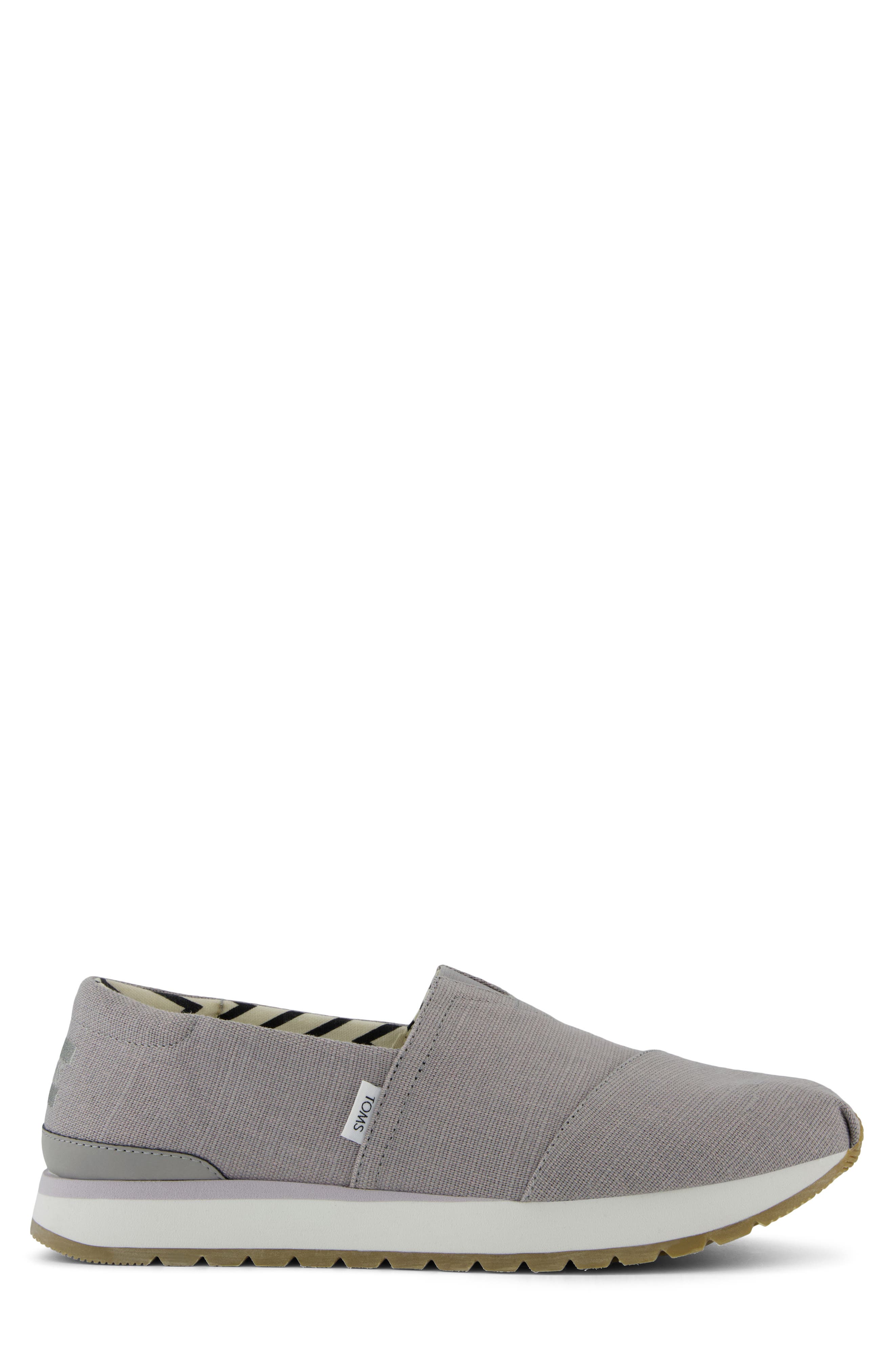 TOMS Alpargata Slip-On, Alternate, color, Grey