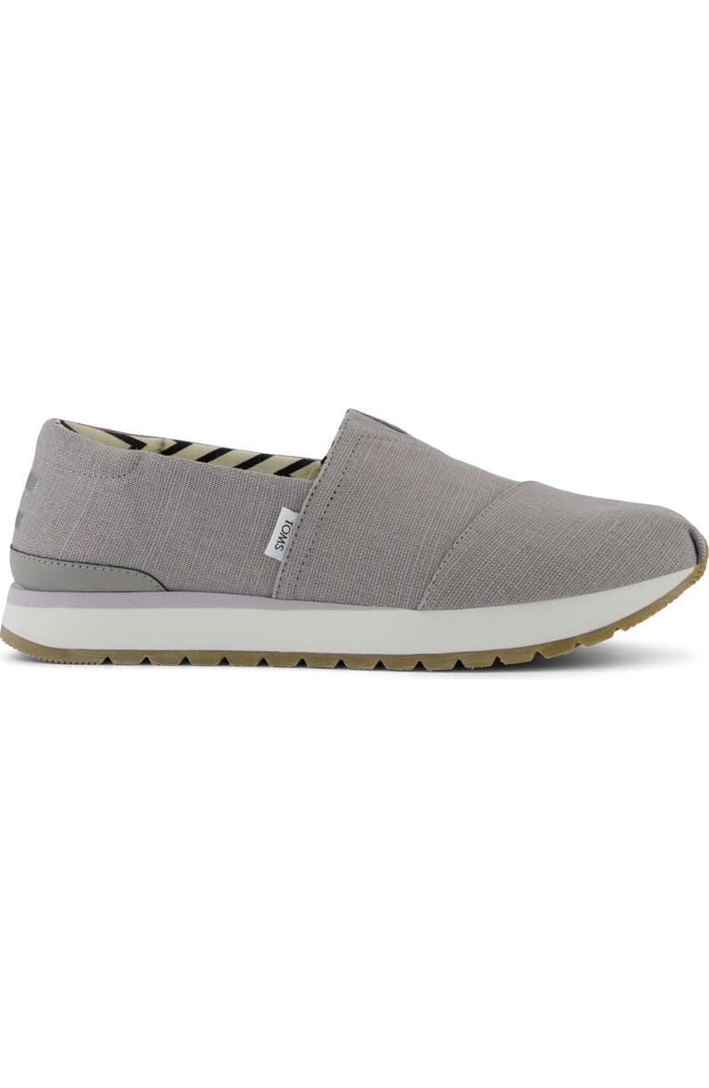 TOMS Alpargata Slip-On, Alternate, color, Grey