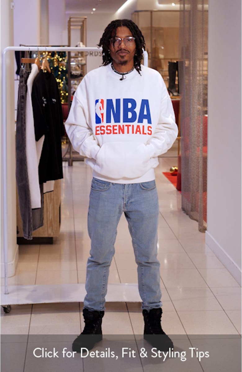 x NBA Sport Fit Crewneck Sweatshirt, sales video thumbnail