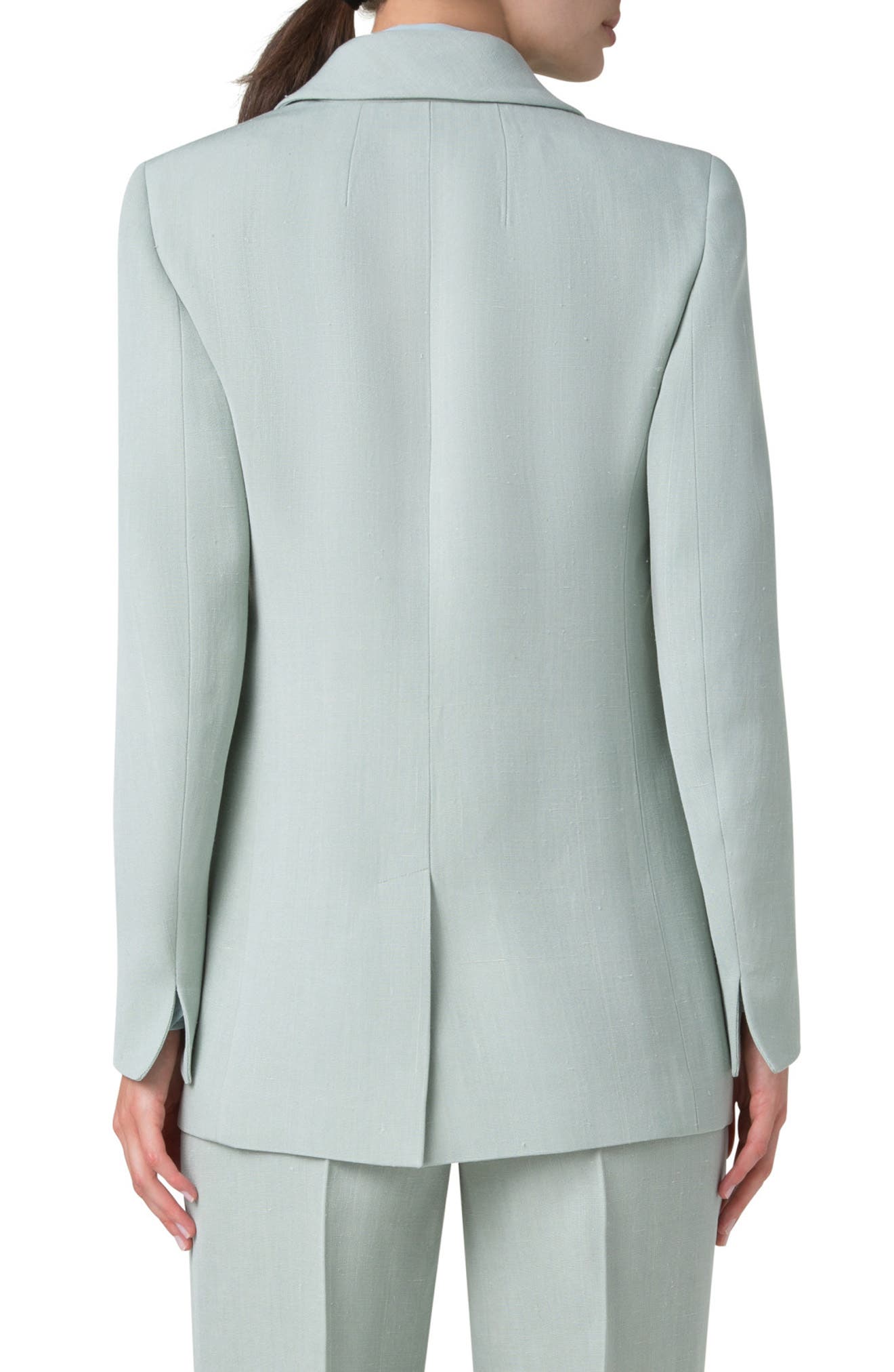 Gunnar Silk Blend Blazer - image 2