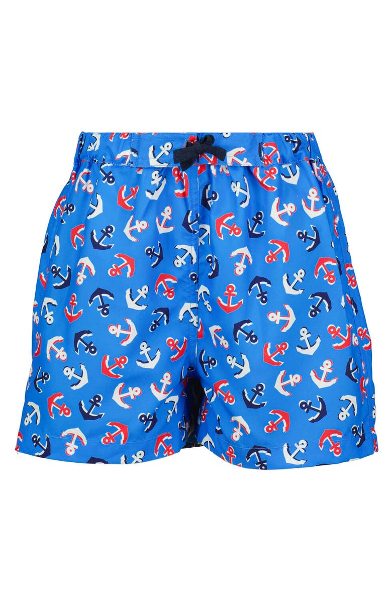 Rachel Riley Anchor Swim Shorts, Main, color, 