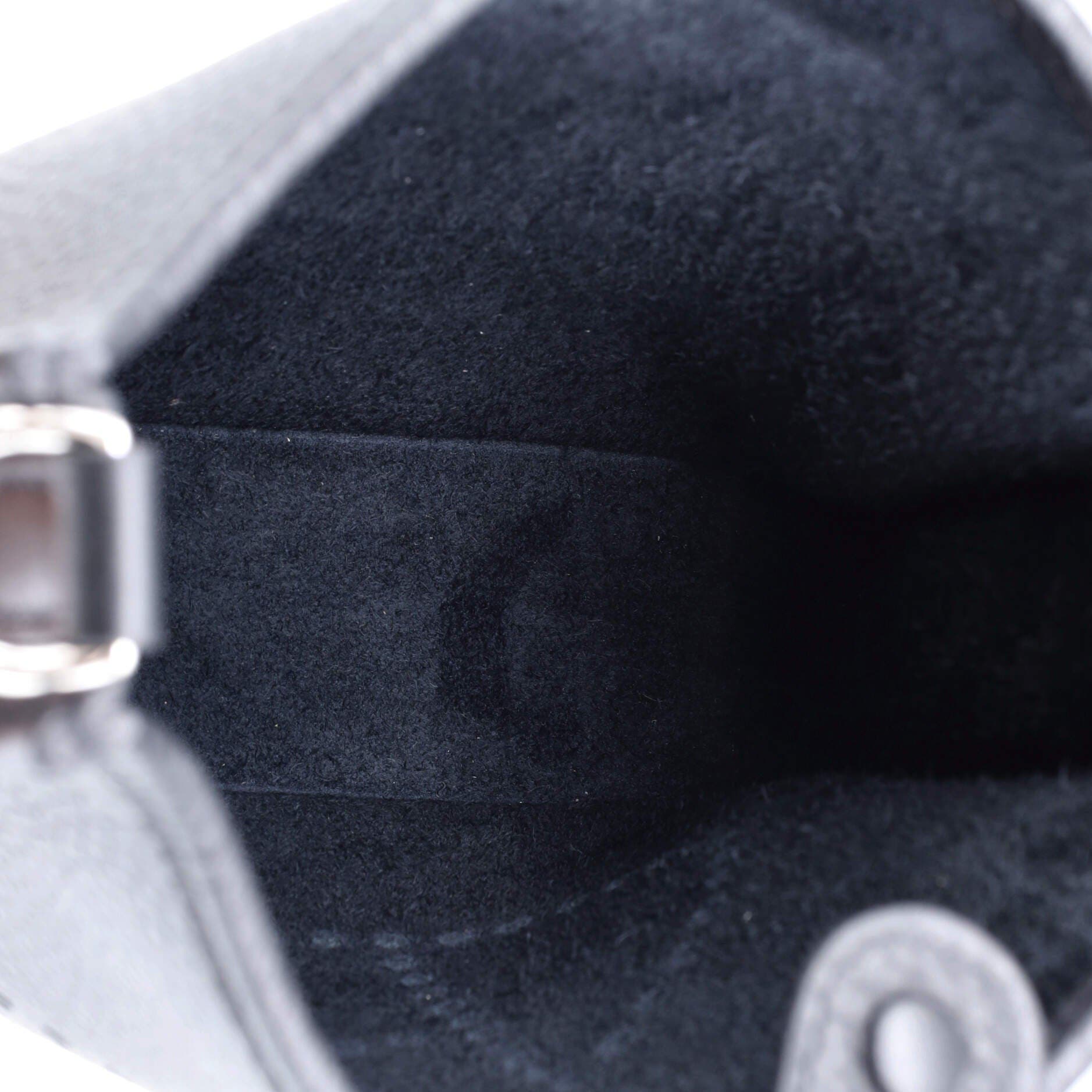 Pre-Owned Hermes Evelyne Bag Gen III Clemence TPM, Alternate, color, Noir