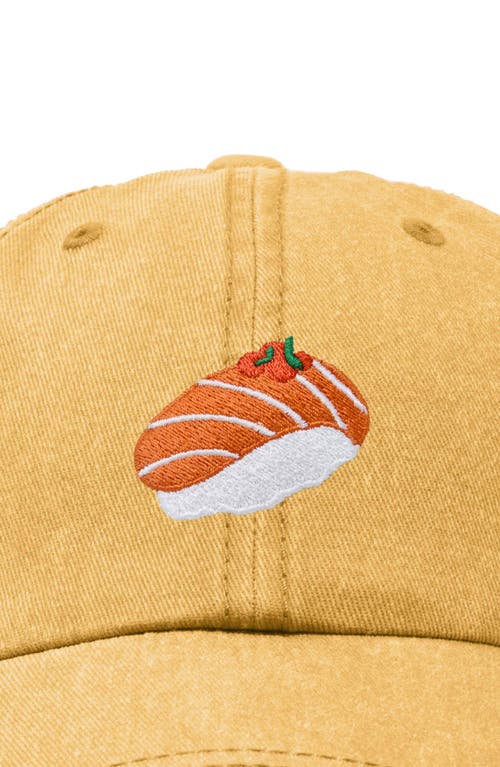 DALIX DALIX SALMON SUSHI EMBROIDERED DAD CAP