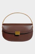 Mi Bolsa London London Genuine Nappa Leather Top Handle Bag