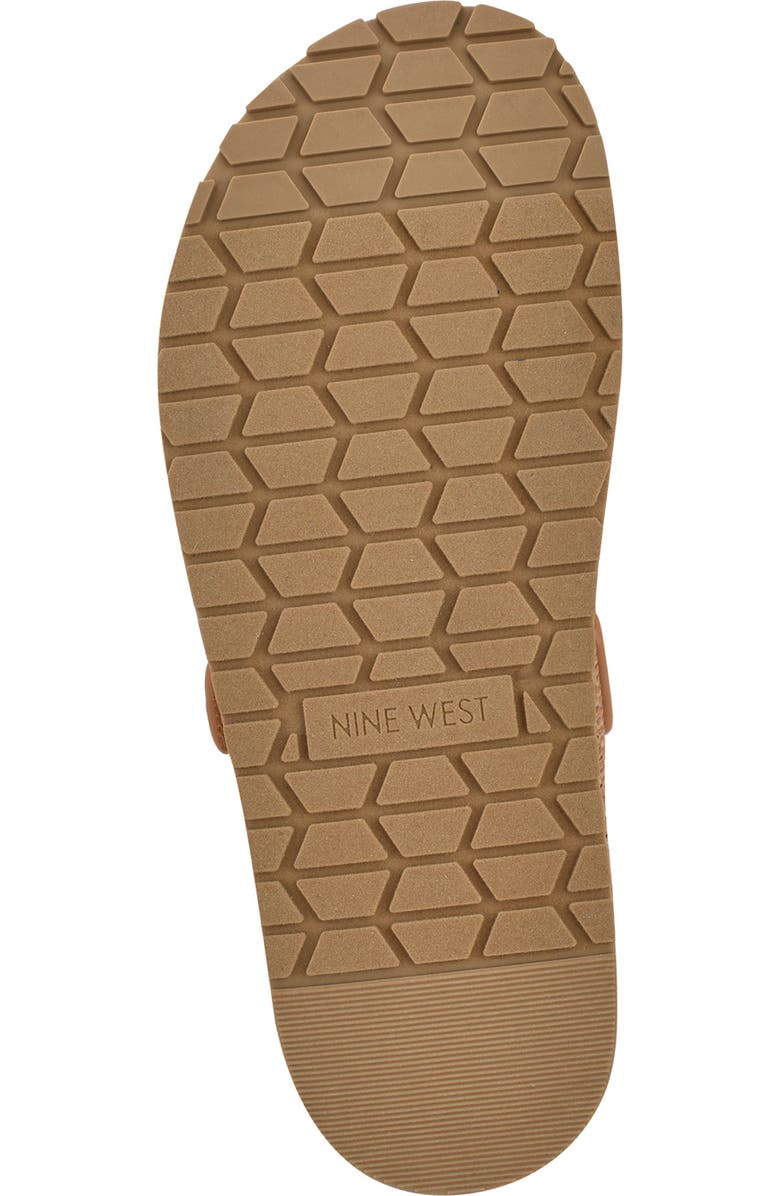 Nine West Heavin Platform Wedge Sandal, Alternate, color, Dark Natural