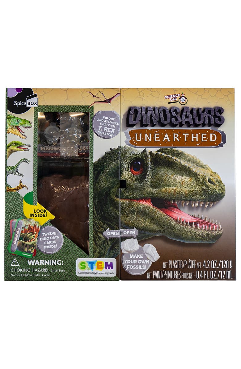 Science Lab Dinosaurs Unearthed Kit Dive Into The Prehistoric World, Alternate, color,