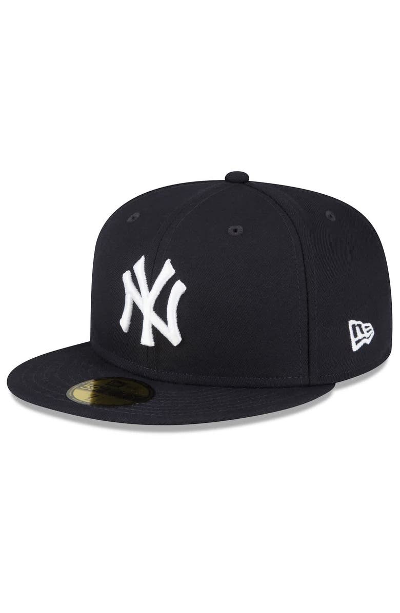 New Era Men's New Era Navy New York Yankees 2024 World Series Side Patch 59FIFTY Fitted Hat, Alternate, color, 