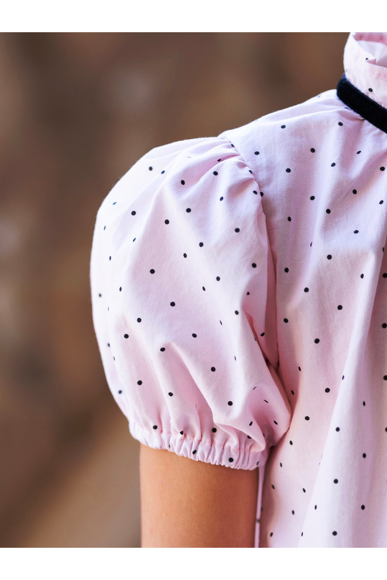 Sweet Elegance Swiss Dot Dress, Alternate, color, Pink