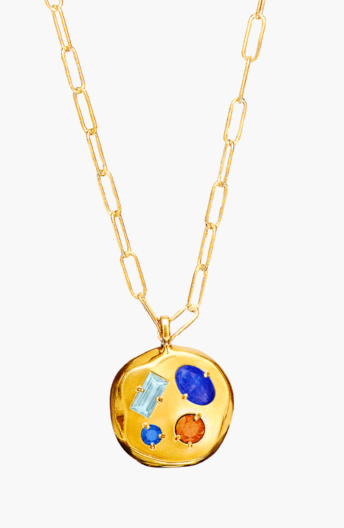 Birthdate Co. The March Birthdate Pendant In March 16th - Gold