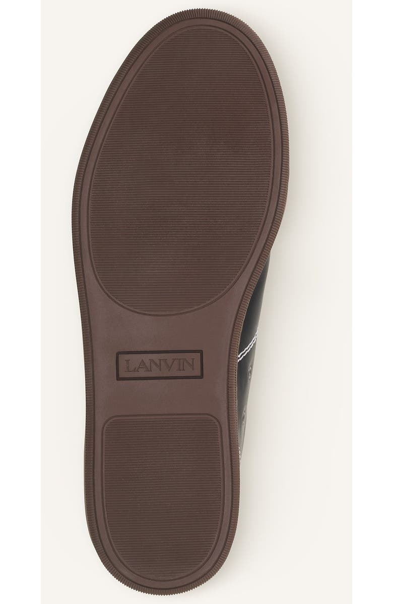 Lanvin Dbb1 Sneakers With Leather Tongue, Alternate, color,