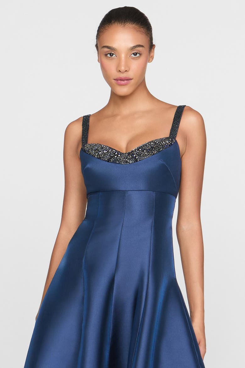 Alba Peek A Boo Gown, Alternate, color, Nautical Navy