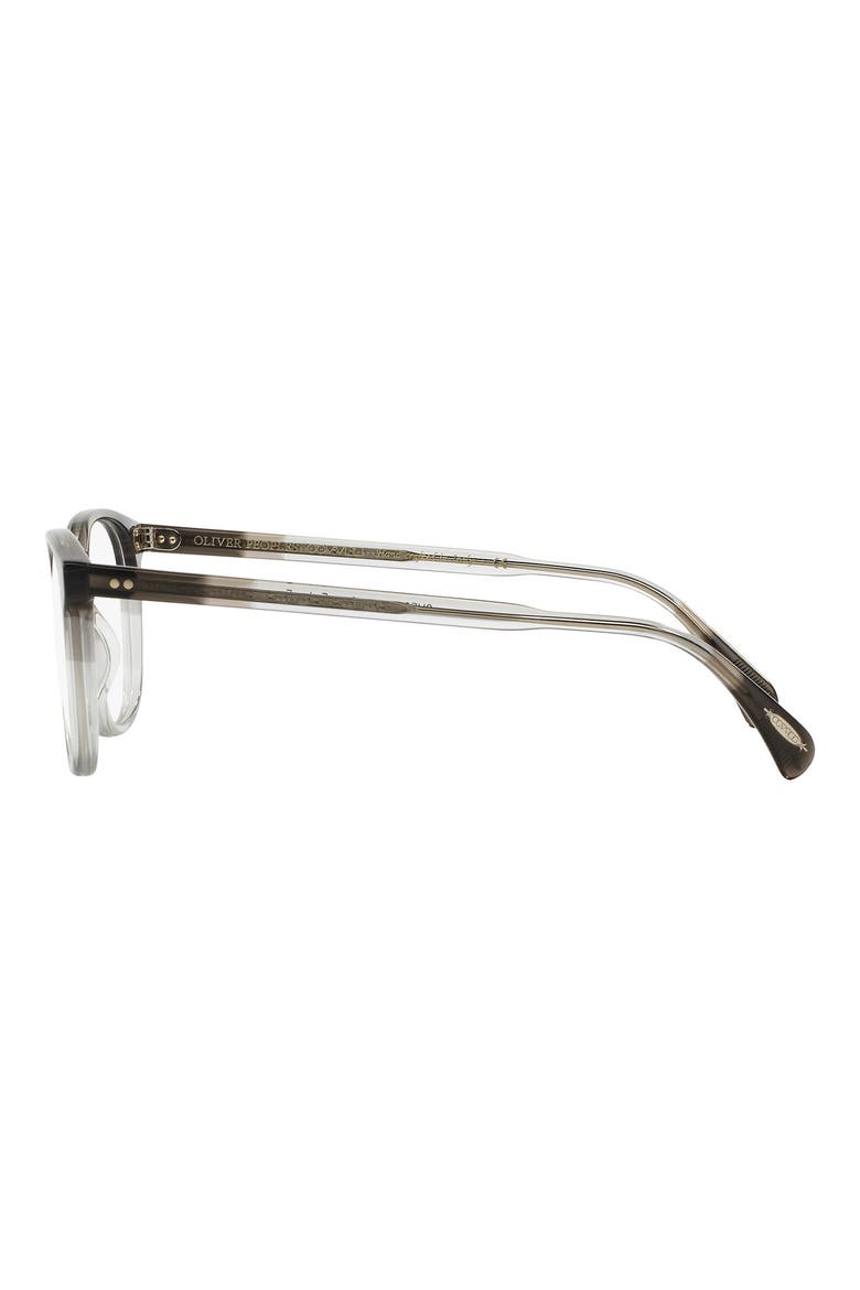Finley Esquire 49mm Small Square Optical Glasses, Alternate, color, GREY