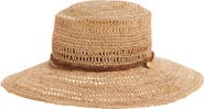 rag & bone Raffia Straw Boater Hat