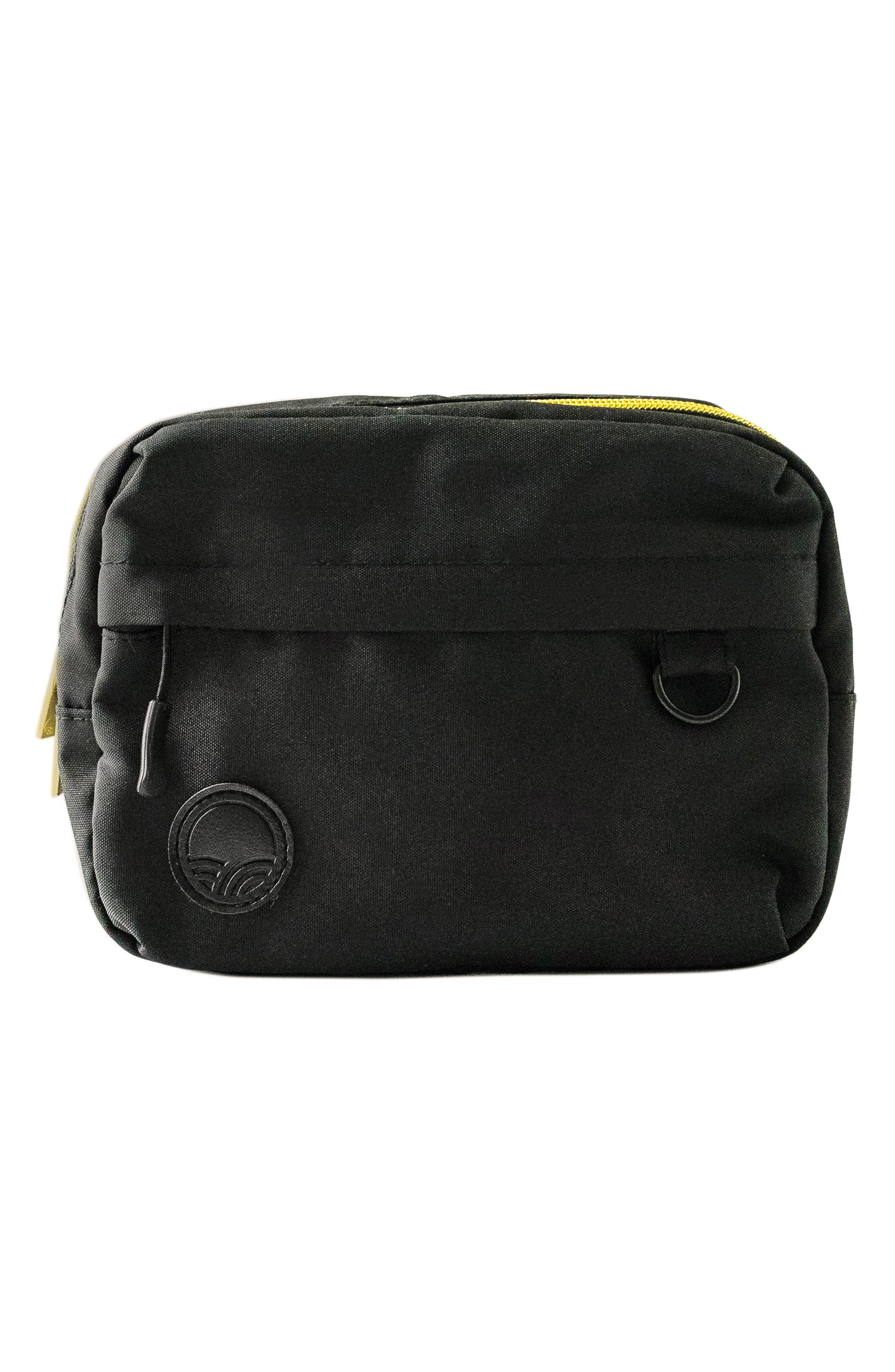 The Mini Pack Belt Bag, Main, color, BLACK/GOLD