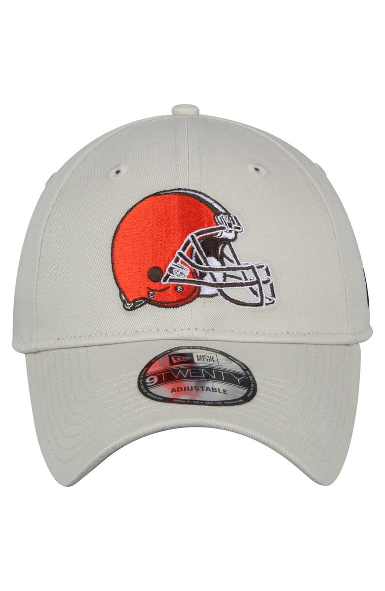 New Era Men's New Era Khaki Cleveland Browns Playmaker 9TWENTY Adjustable Hat, Alternate, color, Khaki