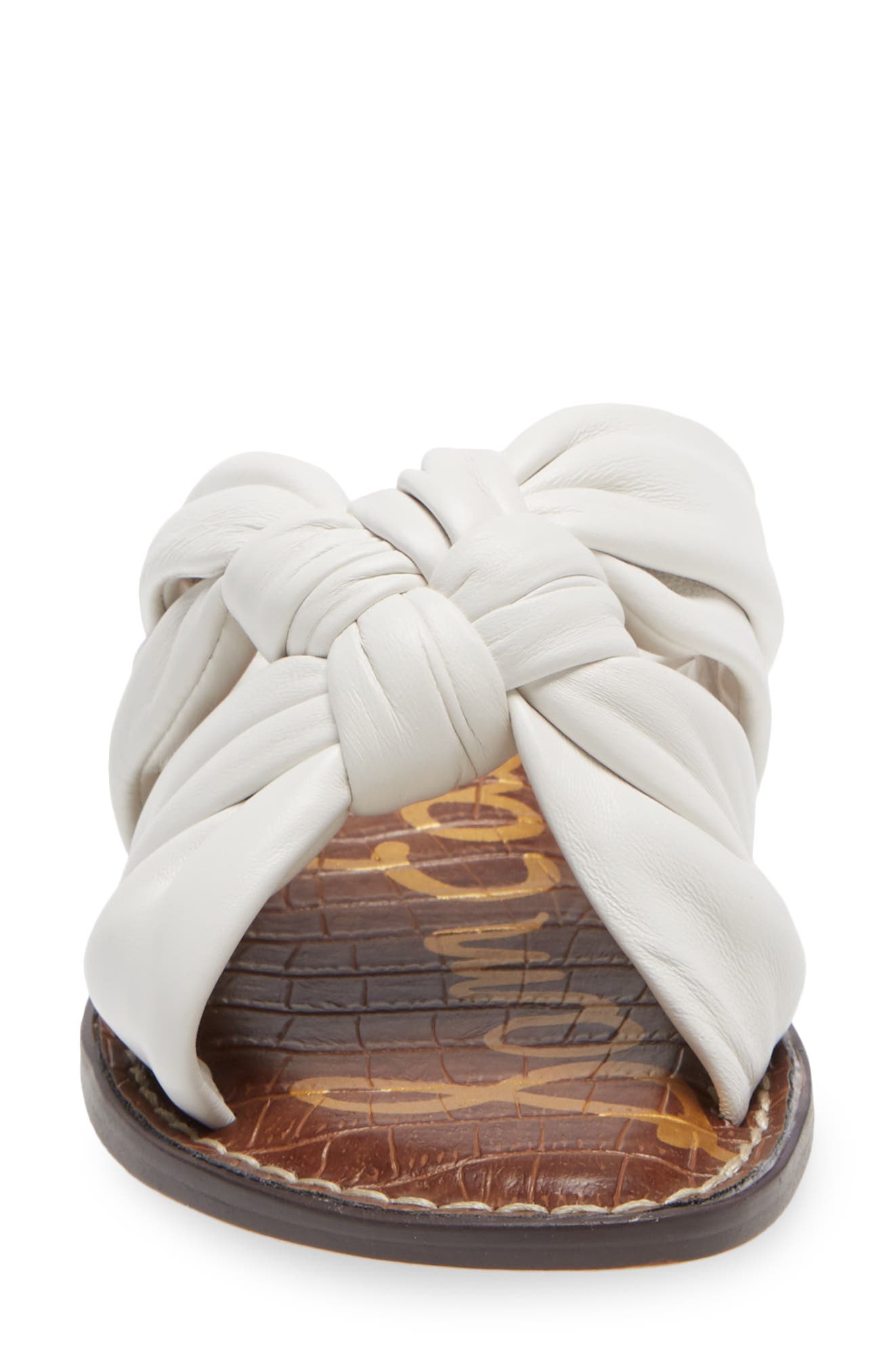 Garson Slide Sandal, Alternate, color, BRIGHT WHITE