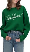 Favorite Daughter The Go Sports Cotton Blend Sweatshirt