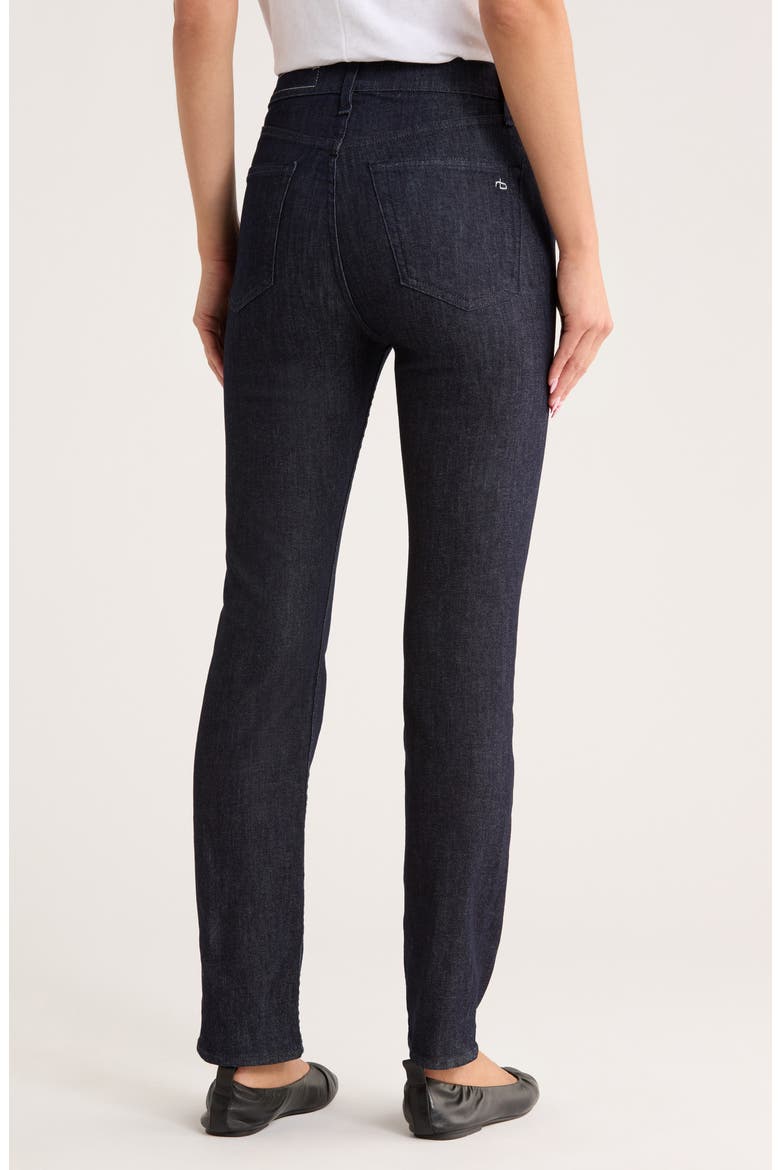Fern High Waist Slim Fit Jeans, Alternate, color, RINSE