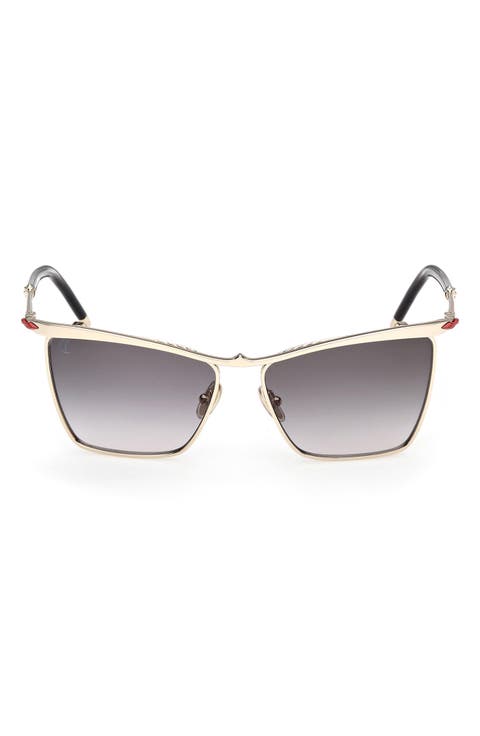 56mm Square Sunglasses