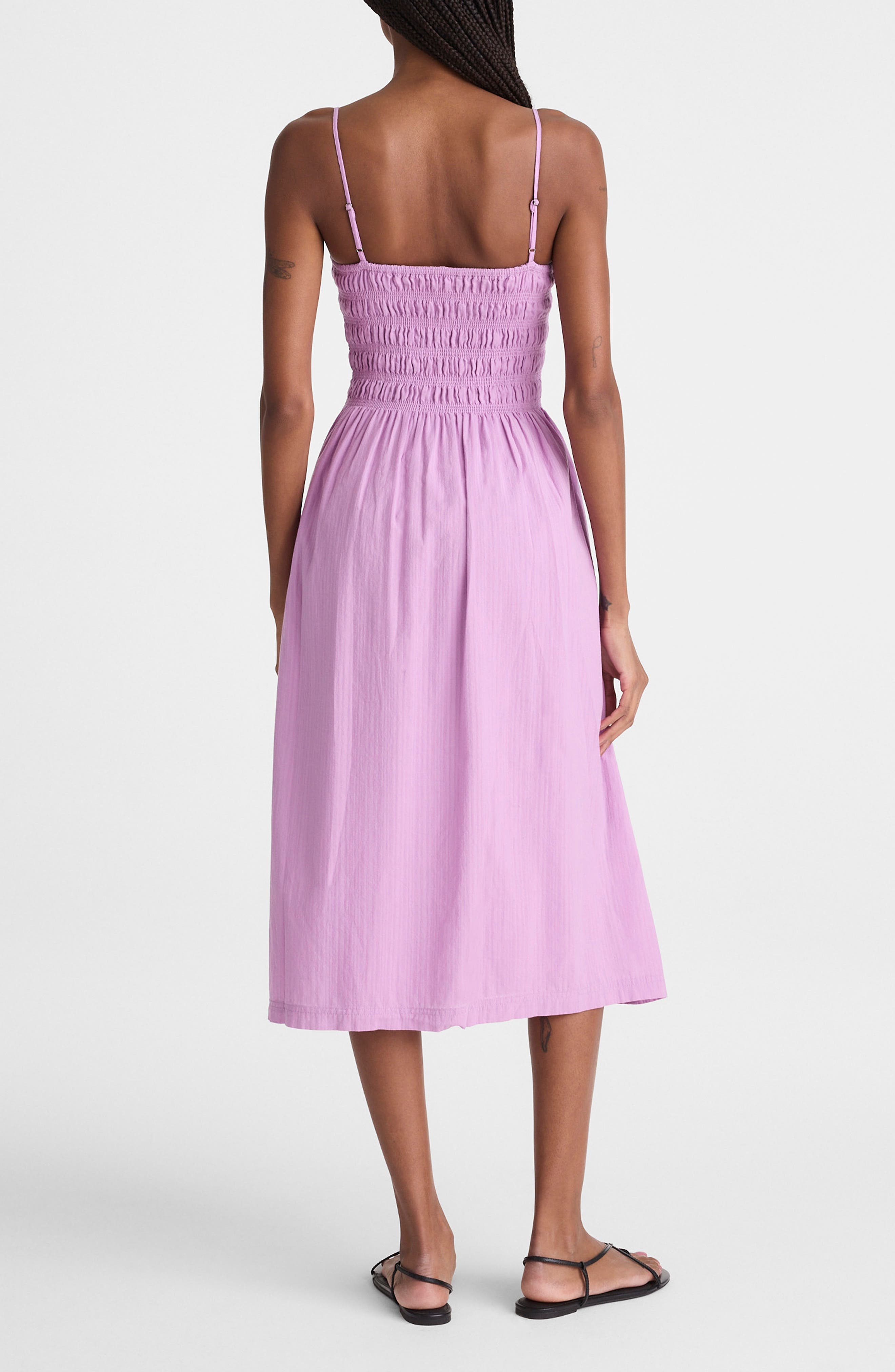 peyton midi dress Madewell Peony Dress in White