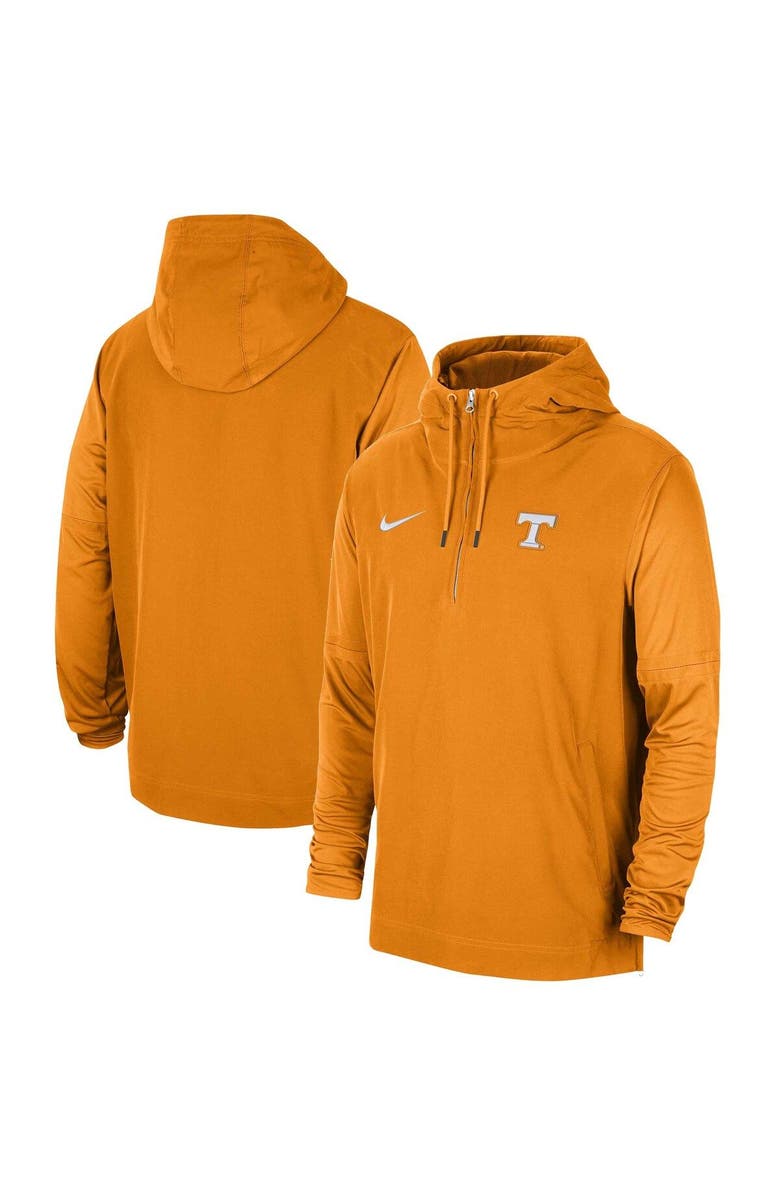 Nike Men's Nike Tennessee Orange Tennessee Volunteers 2023 Sideline Player Quarter-Zip Hoodie Jacket, Main, color, 