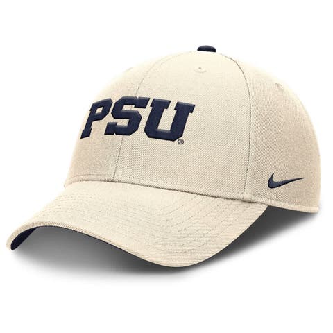 Men's Nike Natural Penn State Nittany Lions Rise Primetime Performance Trucker Adjustable Hat