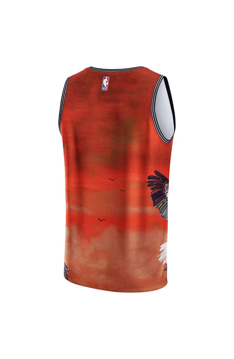 NBA X KIDSUPER Unisex NBA & KidSuper Studios by Fanatics Red New Orleans Pelicans Hometown Jersey, Alternate, color, Red