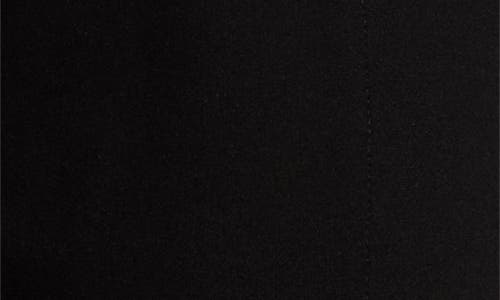 Ak Anne Klein Slit Cuff Pull-on Pants In Black