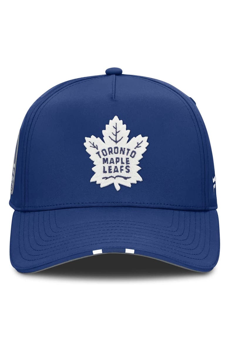 FANATICS Men's Fanatics Blue Toronto Maple Leafs 2025 NHL Draft Authentic Pro On-Stage Podium A-Frame Adjustable Hat, Alternate, color, Blue