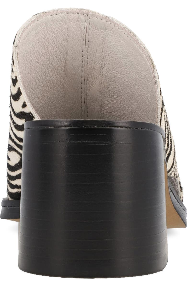 MIA Nikita Slide Sandal, Alternate, color, Zebra/ Black