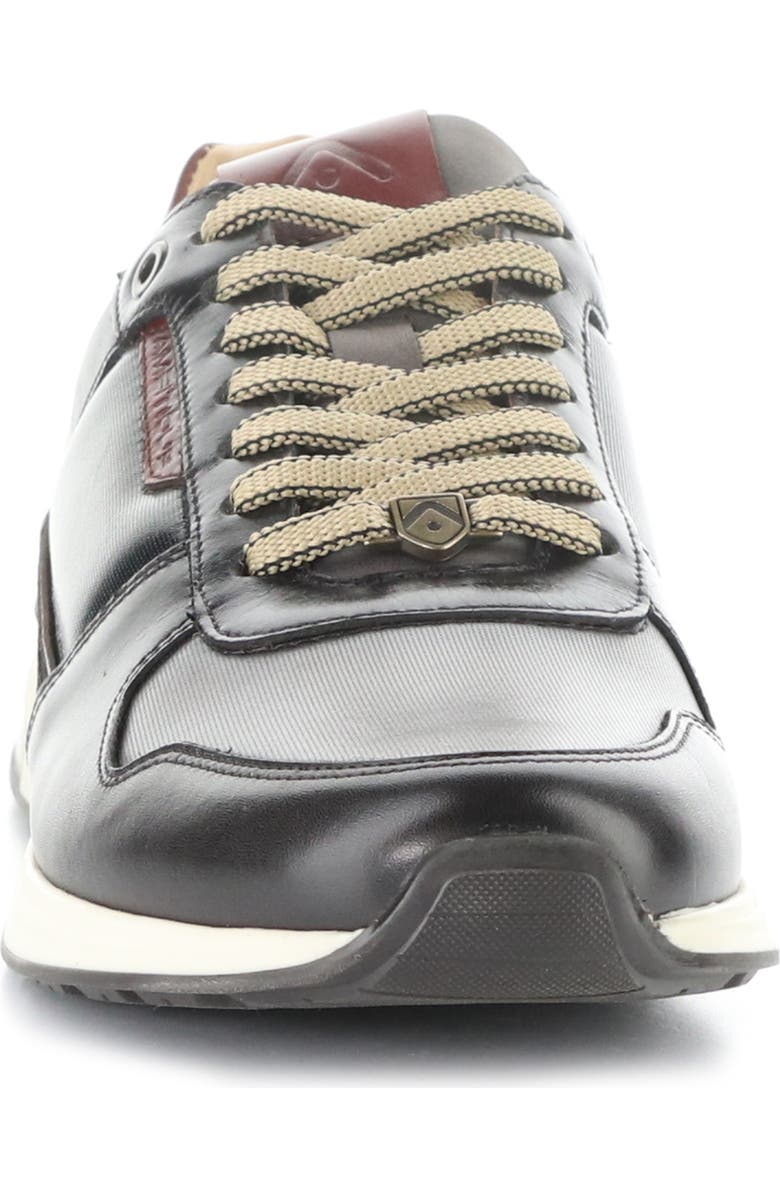 Ambitious Mixed Leather Lace-Up Sneaker, Alternate, color, Combi Leather