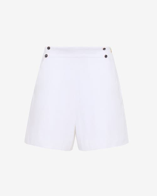 Draper James Tailored Shorts In White