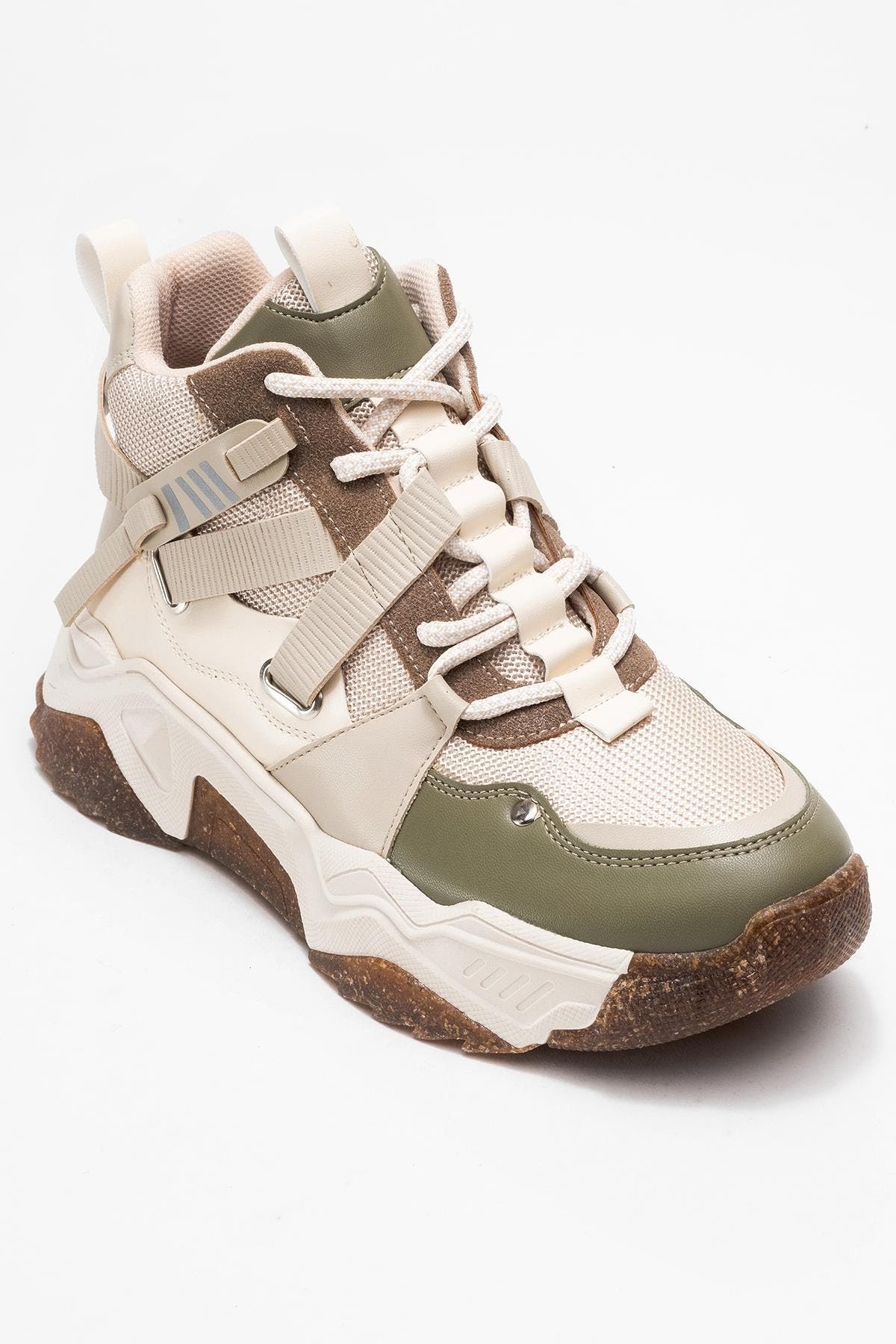 Seraphine Sport Boot, Alternate, color, Beige Green Faux Leather