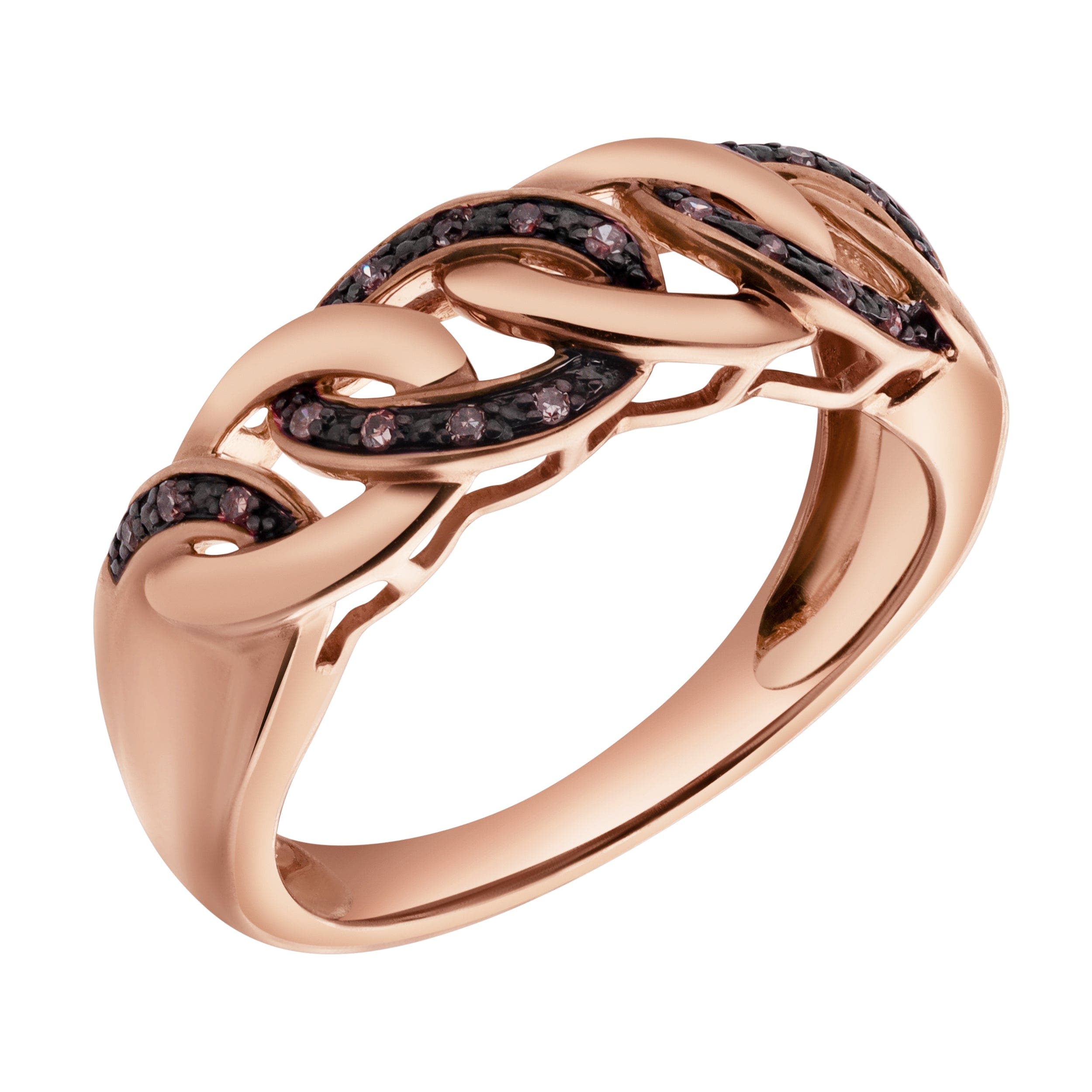 selected Pink Rhodium Sterling Silver