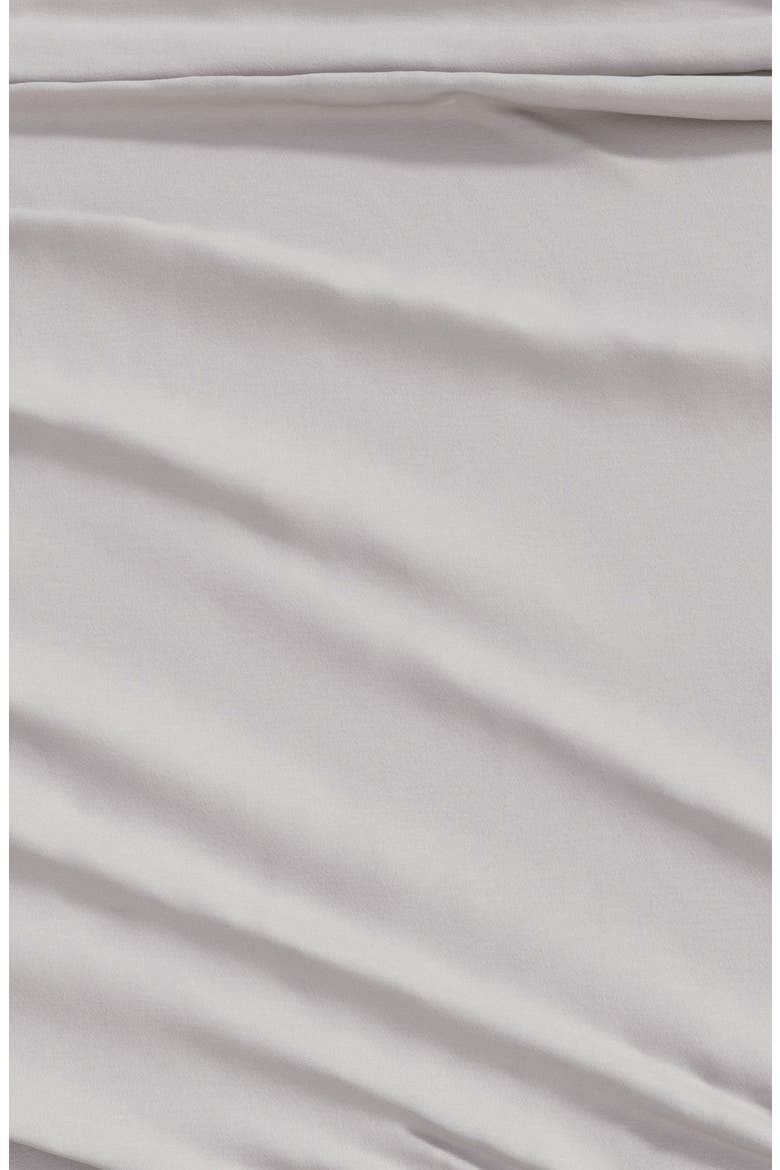 Organic Cotton Jersey Sheet Set, Alternate, color, FOG GREY