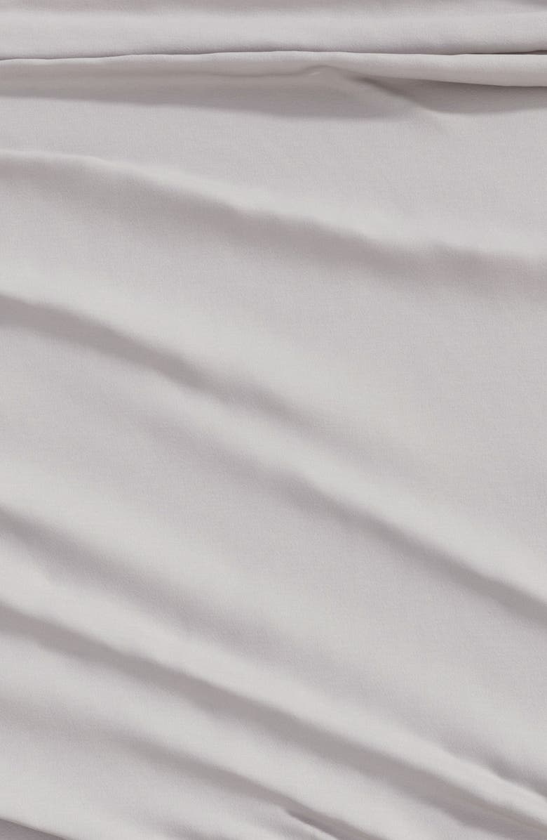 Woven & Weft Organic Cotton Jersey Sheet Set, Alternate, color, Fog Grey