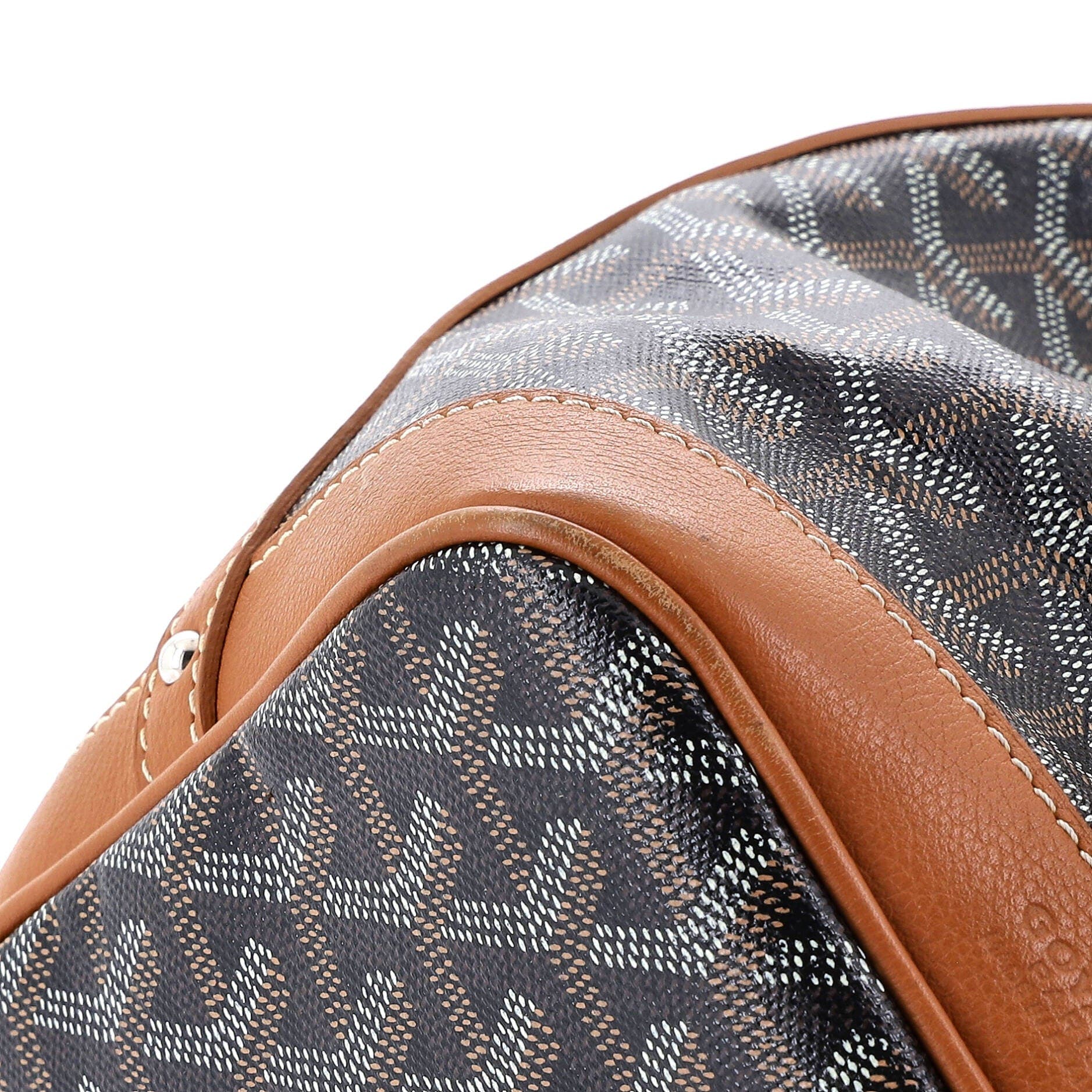 Petit Flot Bucket Bag Coated Canvas PM, Alternate, color, Brown