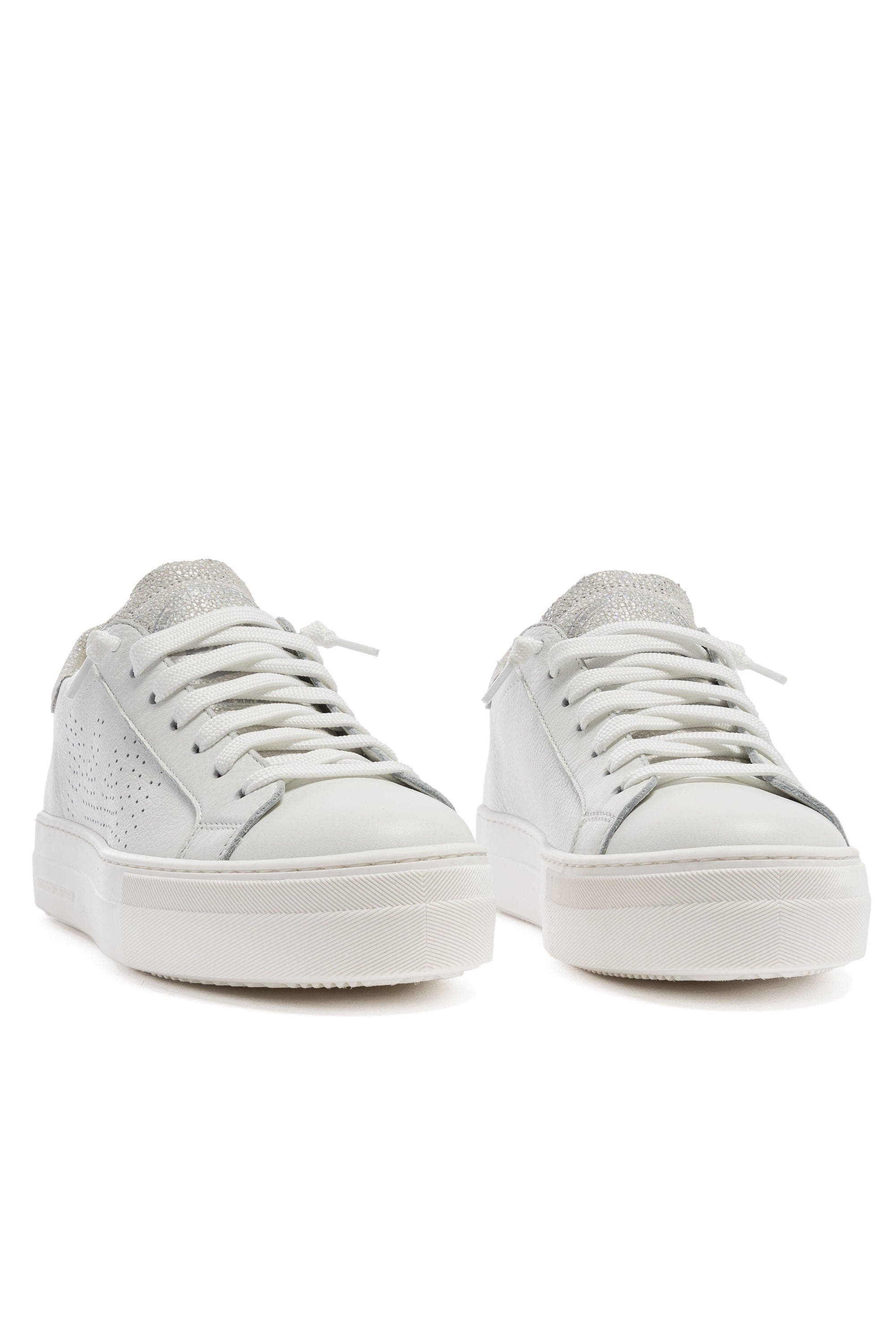 P448 Thea Platform Sneaker, Alternate, color, White/Metallic