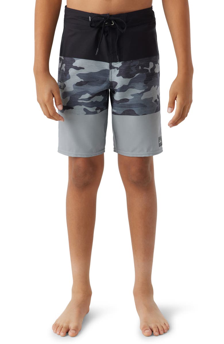 O'Neill Kids' Hyperfreak Heat Block Swim Trunks, Main, color,