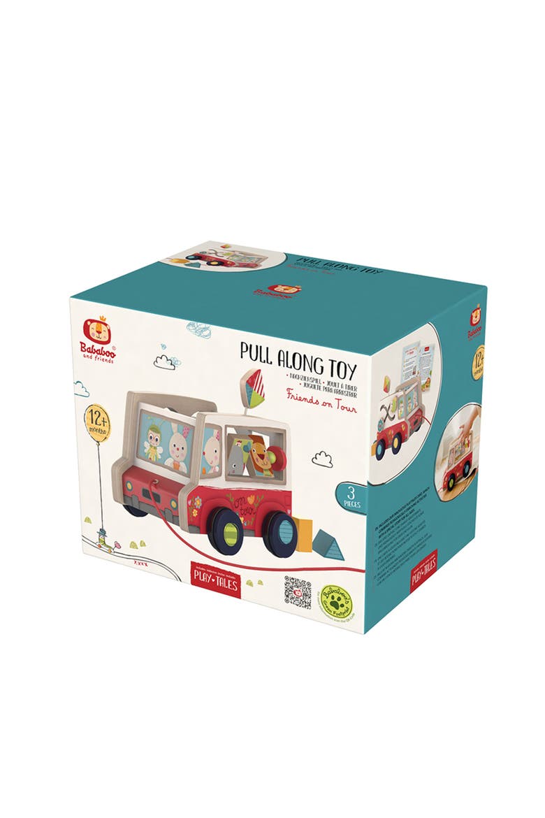 Friends on Tour Push and Pull Toy, Alternate, color, Red