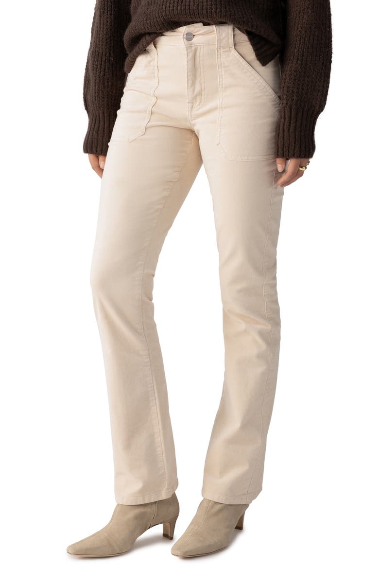 Hayden Bootcut Corduroy Pants, Main, color, TOASTED ALMOND