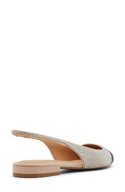 ALDO ALDO FLEURE SLINGBACK POINTED CAP TOE FLAT 