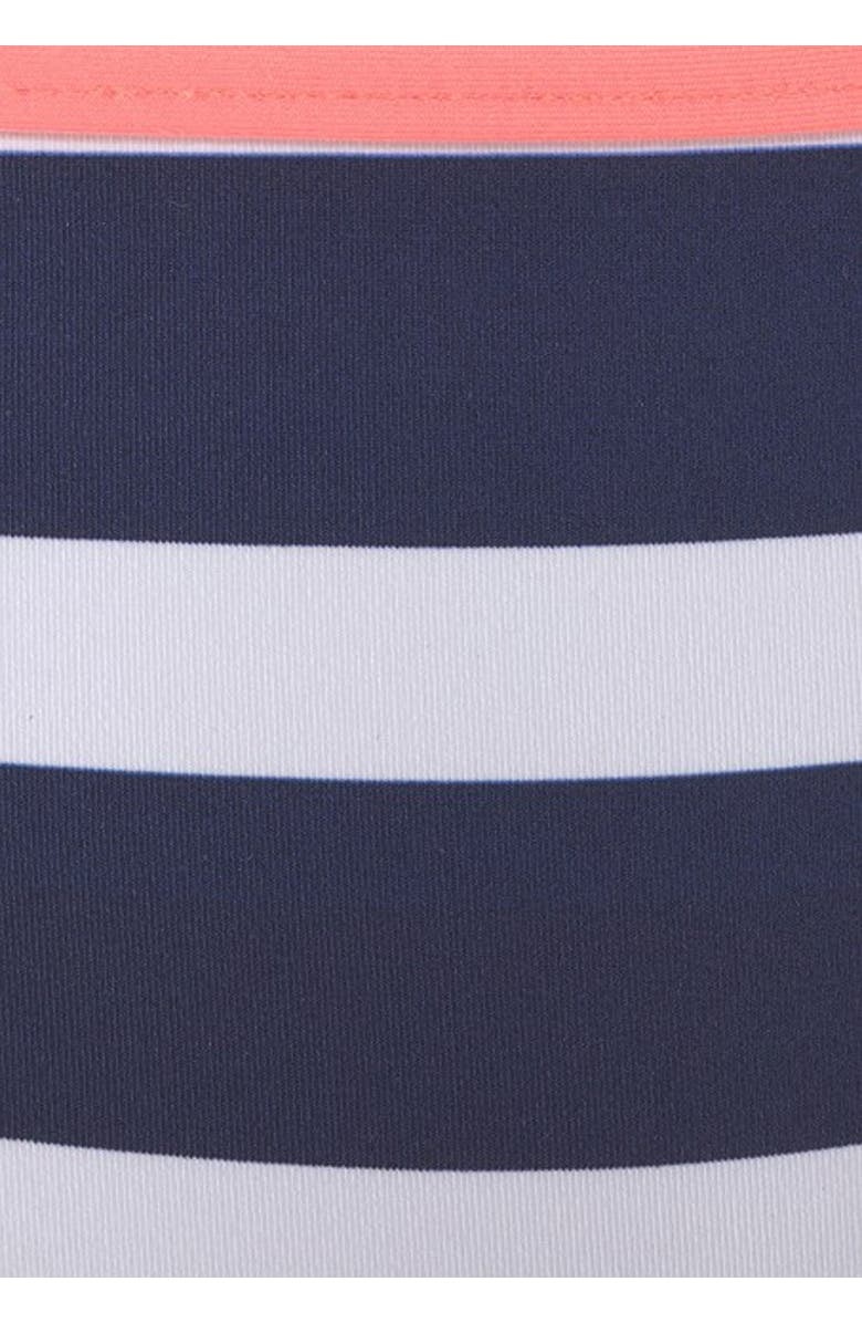 LASCANA Striped Push Up Bikini Top Size 36B, Alternate, color, Navy Striped