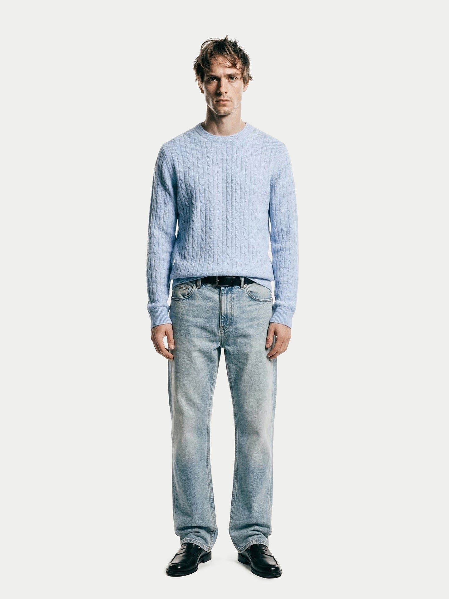 Cashmere Cable-Knit Sweater - image 4
