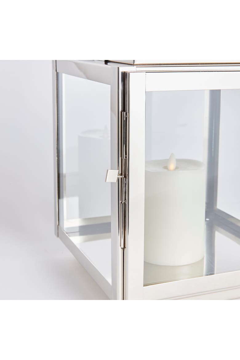 Adwin Outdoor Lantern, Alternate, color, Silver
