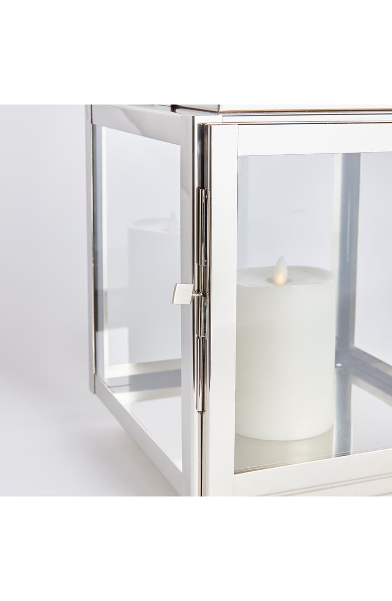 Napa Home & Garden Adwin Outdoor Lantern, Alternate, color, Silver