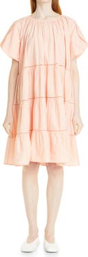 Merlette Allegre Tiered Poplin Dress