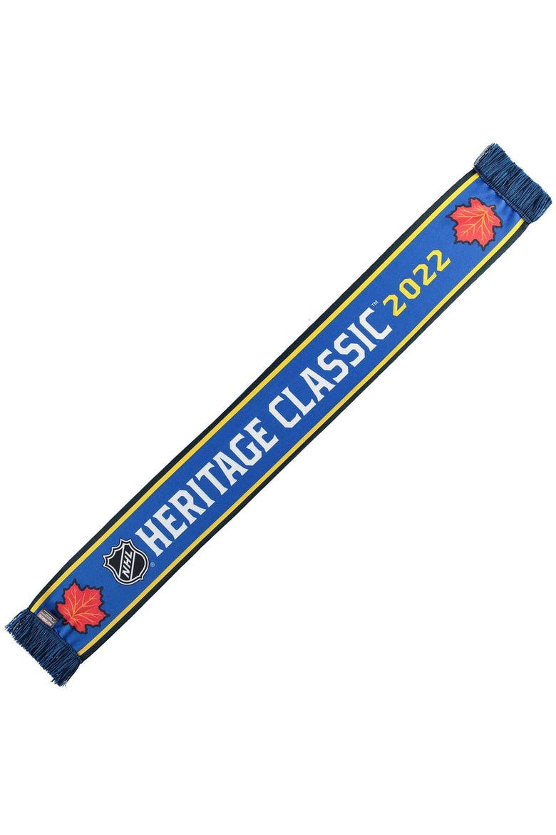 Navy NHL 2022 Heritage Classic Event Scarf, Alternate, color, Navy