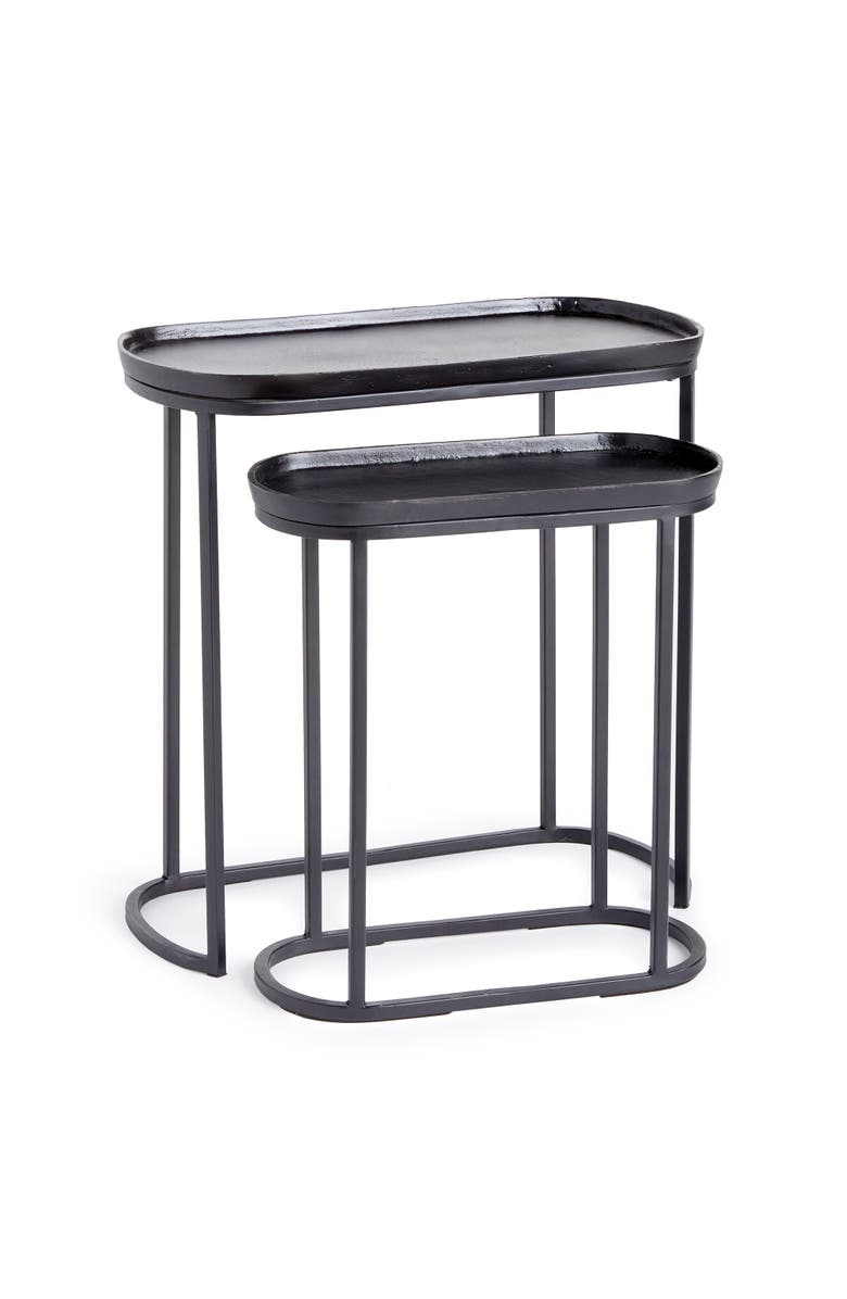 Napa Home & Garden Ziva End Tables Set of 2, Main, color, Black
